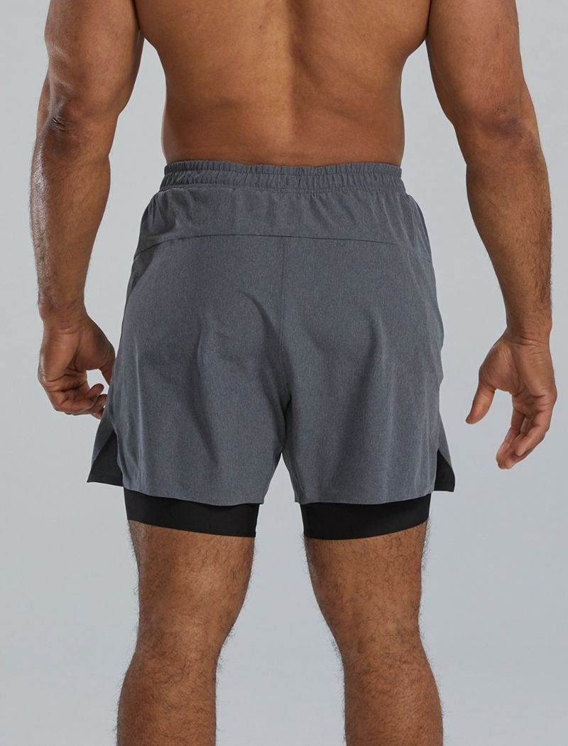 Short Tyr Hydrosphere? Doublée 6 Momentum Homme Grise | 81131659EJW