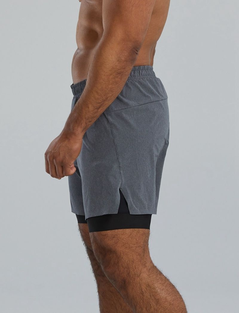 Short Tyr Hydrosphere? Doublée 6 Momentum Homme Grise | 81131659EJW